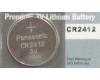 CR2412 Car Key Fob Battery