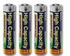 High Capacity Rechargeable AAA Batteries