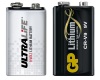 Lithium 9V PP3 Batteries