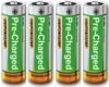 Pre-charged Rechargeable AA Batteries