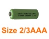 2/3AAA Rechargeable Solar Light Batteries