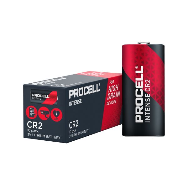 Duracell CR2 High Performance 3V Lithium Battery, 2 Pack, Long-Lasting